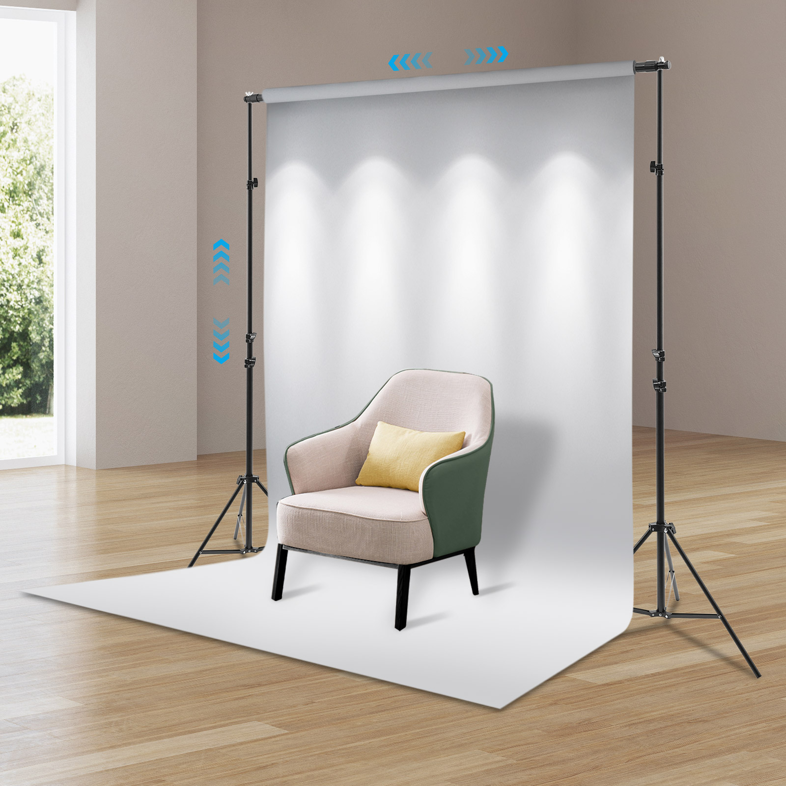 Photo Background Stand Kit, Po - Photography Backdrop Stand Kit review and price
