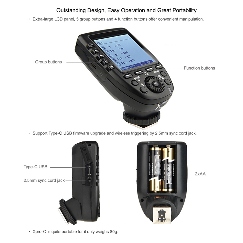 Wireless flash triggers 2.4G w - Wireless Flash Trigger 2.4G review and price