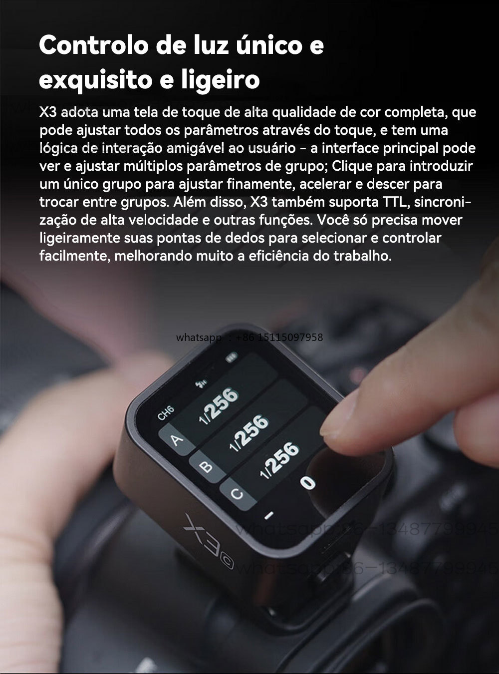 Godox X3 TTL HSS 2.4G wireless - Wireless Flash Trigger 2.4G review and price