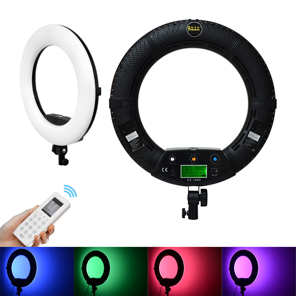 Professional RGB Ring Light 45 - Ring Light 18 Inch Studio review and price