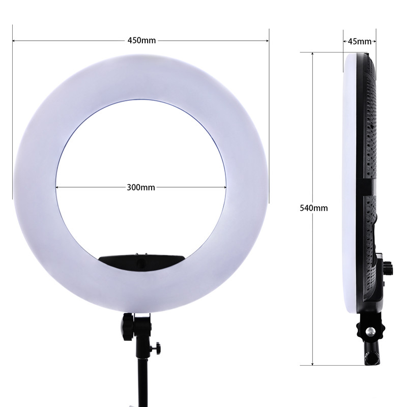 Professional RGB Ring Light 45 - Ring Light 18 Inch Studio review and price