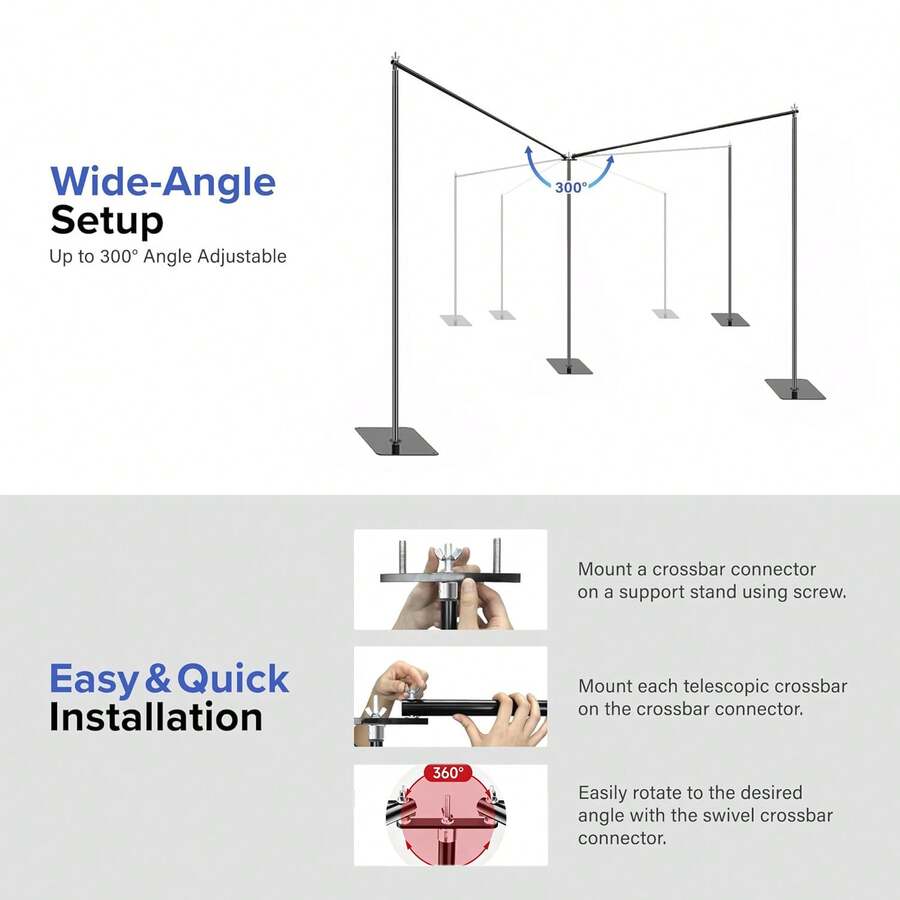 10x20FT Wedding Arch & Backdro - Photography Backdrop Stand Kit review and price