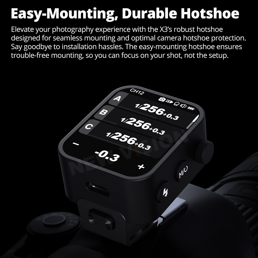 In Stock Godox X3 TTL HSS 2.4G - Wireless Flash Trigger 2.4G review and price