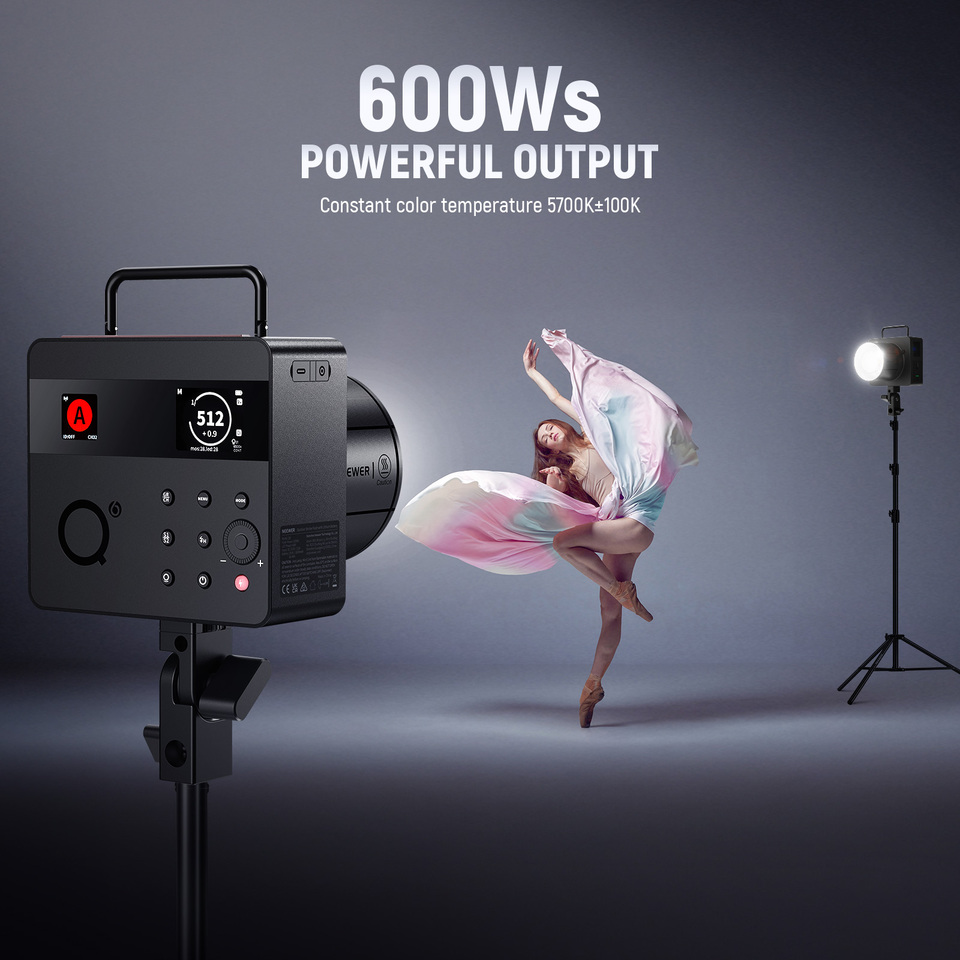 Q6 600Ws 2.4G TTL Outdoor Stud - Studio Strobe Hss Ttl review and price